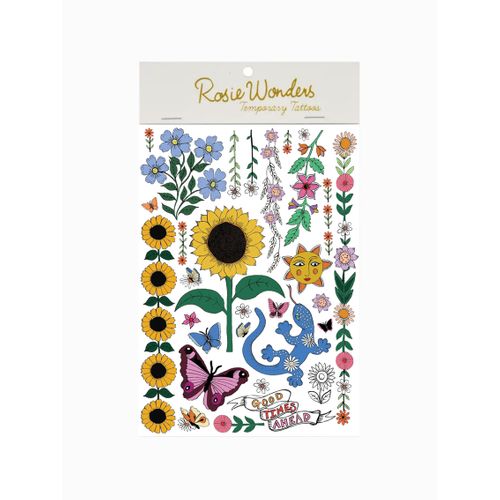 Sunflower Temporary Tattoos