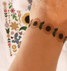 Sunflower Temporary Tattoos