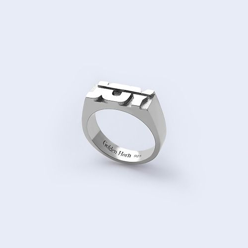 Joy Motto Manifesto Rings