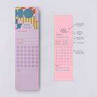 Seoul Habit Tracker Bookmark Set