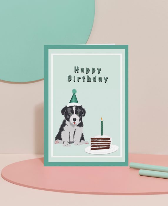 Dog greetings cards