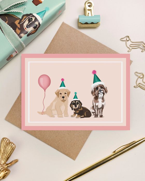 Dog greetings cards