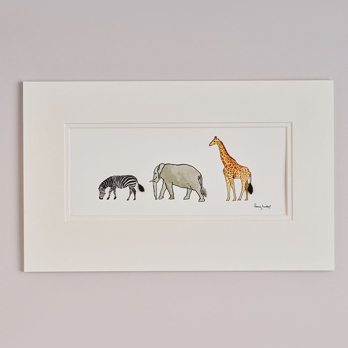 Safari animals print