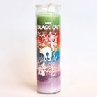 Lucky Black Cat Ritual Prayer Candle