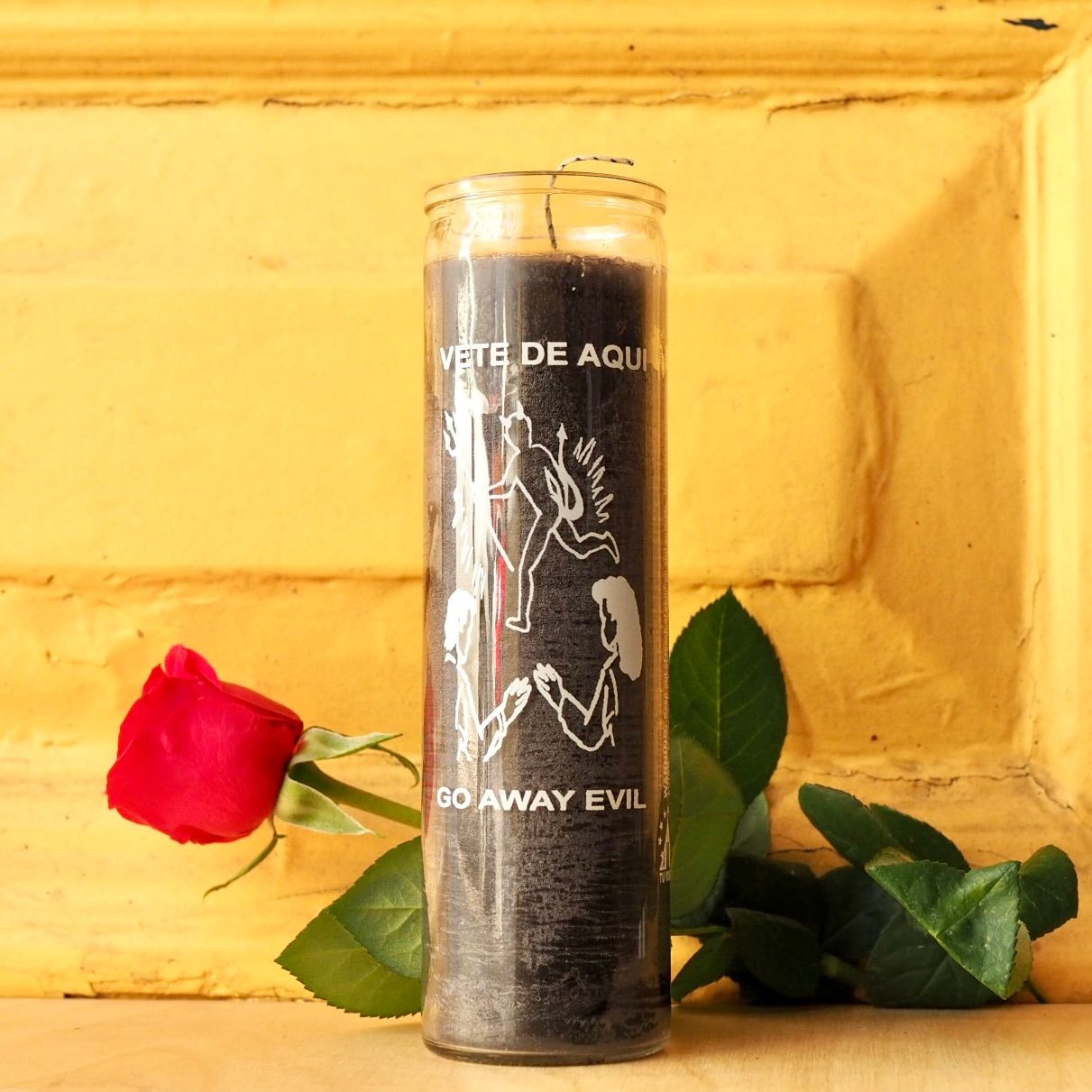 Go Away Evil Ritual Prayer Candle