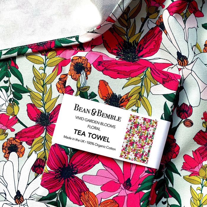 Organic Cotton Kitchen Tea Towels