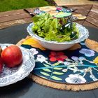 Large Round Melamine Placemat