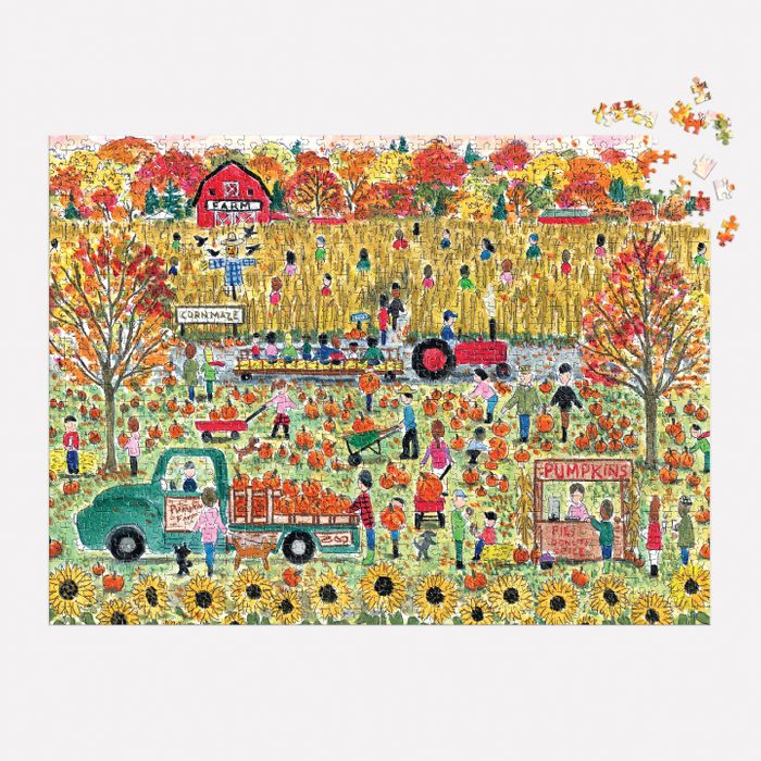 9780735382213 - Michael Storrings Pumpkin Patch 1000 Piece Puzzle