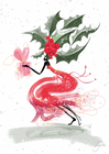'FLOWERS OF THE CATWALK' – Christmas cards / Art Prints