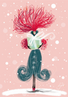 'FLOWERS OF THE CATWALK' – Christmas cards / Art Prints