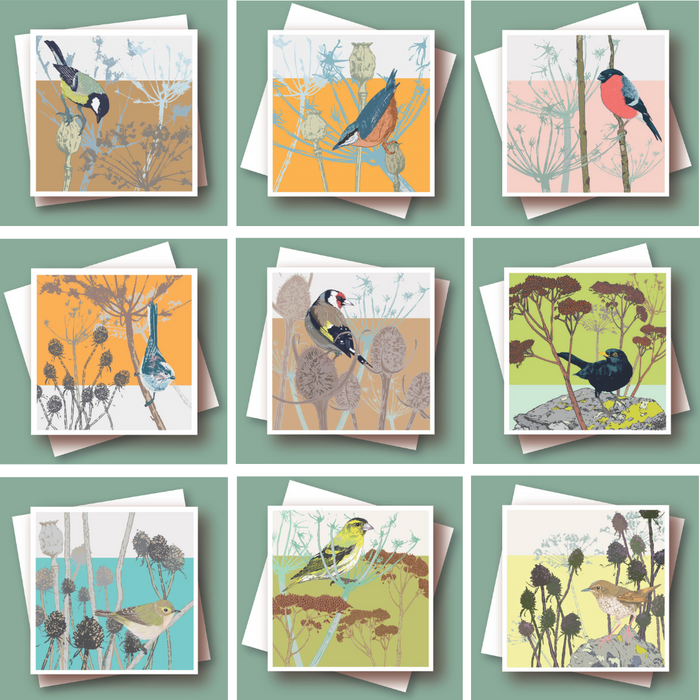 A selection from the Songbirds & Seedheads range