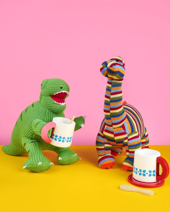 Knitted Dinosaur toys