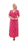 Watercolour Lupin Bust Tie Dress