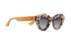 SOEK® STEVIE IVORY TORT l Black Polarised Lens l Walnut Arms