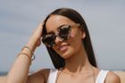 SOEK® STEVIE IVORY TORT l Black Polarised Lens l Walnut Arms