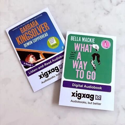 xigxag Next Listen Audiobook Cards