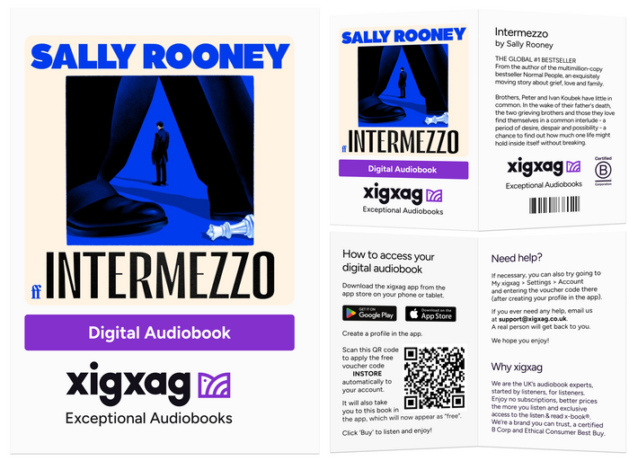 xigxag Next Listen Audiobook Cards