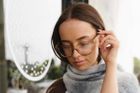 SOEK® LILA GRACE CHAMPAGNE l Wooden Magnifying Blue Light Reader