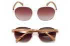 SOEK® CLEO BLOOM l Rose Gold Metal l Polarised Lenses