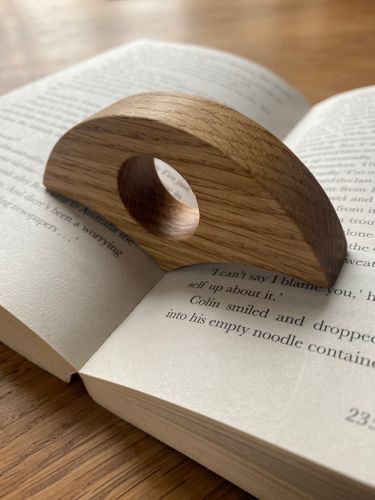One Hand Thumb Page Holder, Gift For Book Lover