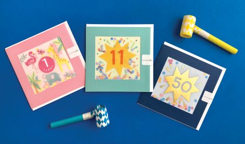 Paper Shakies - Age Cards