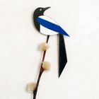 Hand Painted Bird Brooches