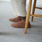 Wool Cotton Slab Socks