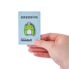 Riceribbit Enamel Pin