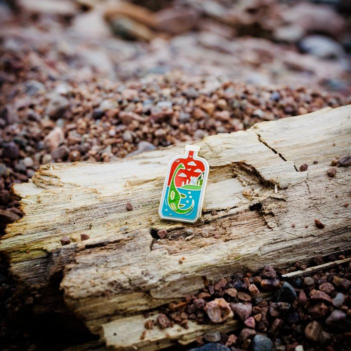Nessie Enamel Pin