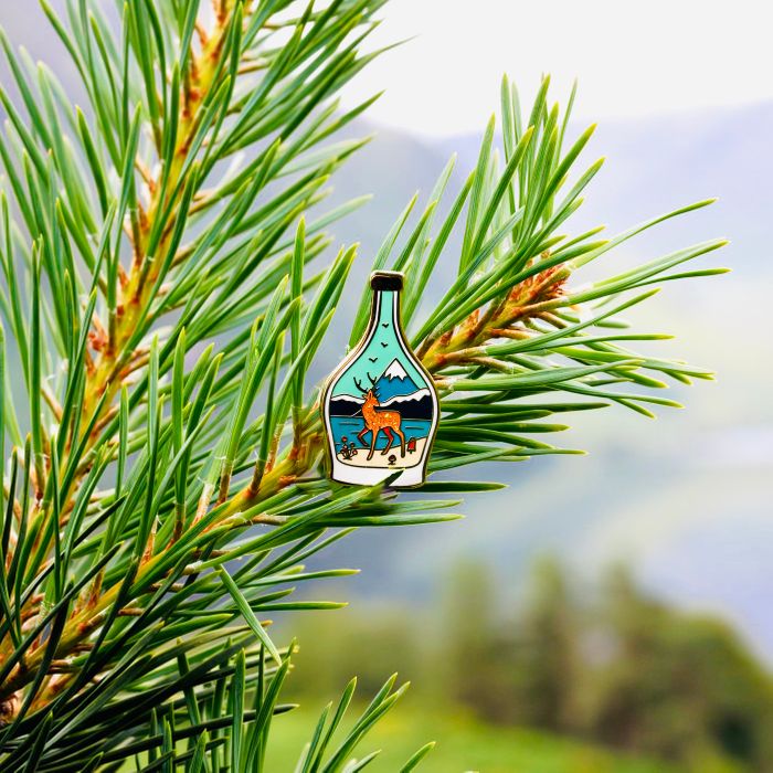 Stag Enamel Pin