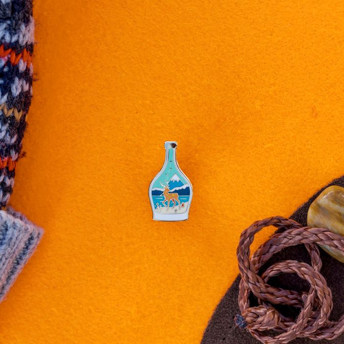 Stag Enamel Pin