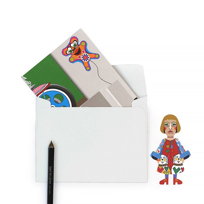 Teddy Addict Bookmark Card