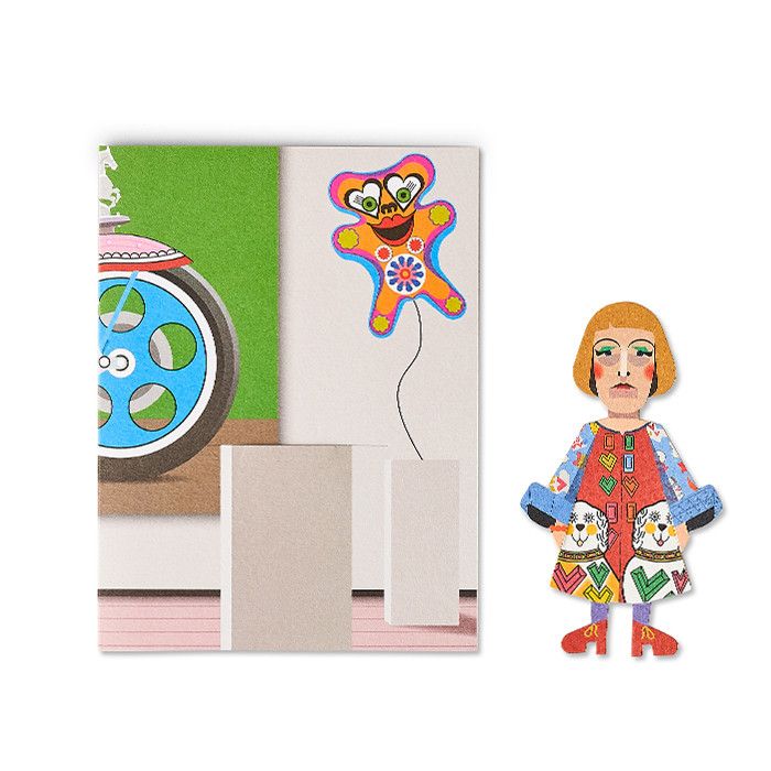 Teddy Addict Bookmark Card
