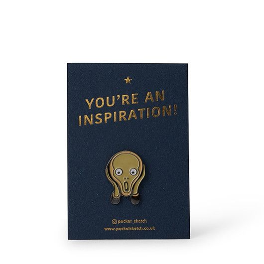 Scream - Artist Pin
