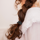 Two silk scrunchies