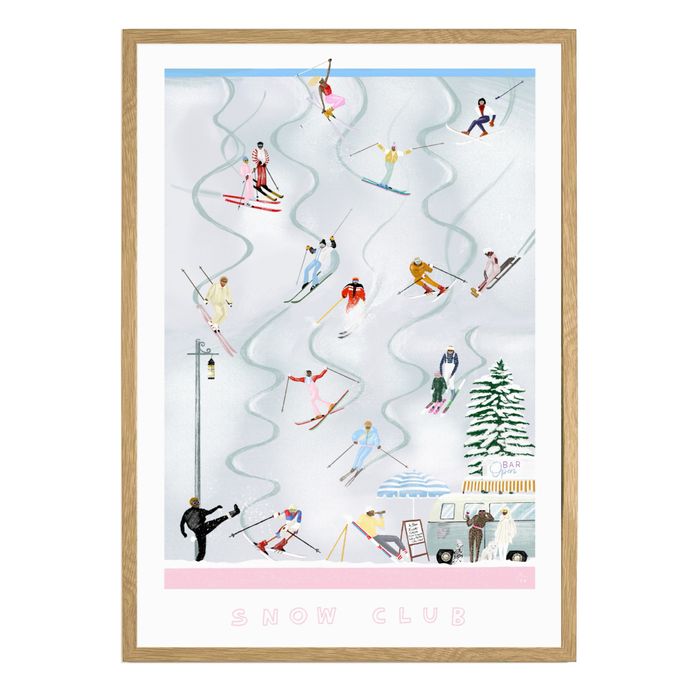 Snow Club Print