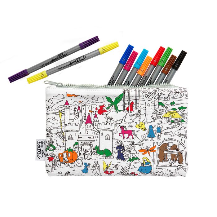 Colour-in Fairytale and Legends Pencil Case