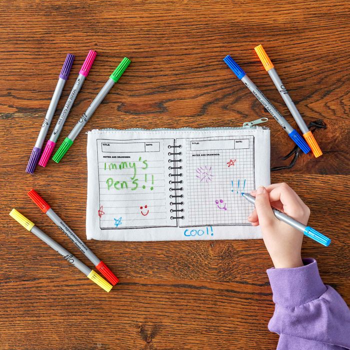 Colour-in Dinosaur Pencil Case