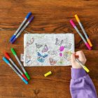 Colour-in Butterfly Pencil Case