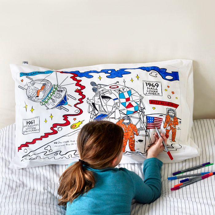 Colour-in Space Explorer Pillowcase