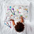 Colour-in Fairytales and Legends Pillowcase