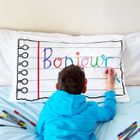 Colour-in Doodle Notebook Pillowcase