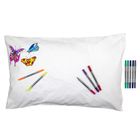 Colour-in Butterfly Pillowcase
