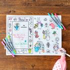 Colour-in Tom Kitten™ Placemat to Go