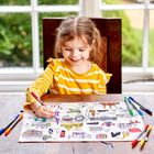 Colour-in London Placemat to Go