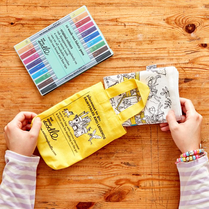Colour-in Fairytales and Legends Placemat to Go