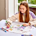 Colour-in Butterfly Placemat to Go