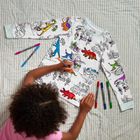 Colour-in Dinosaur Pyjamas