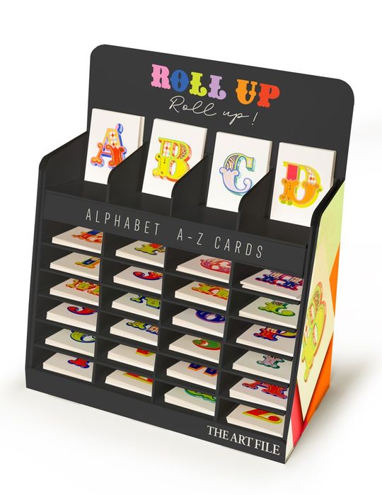 Roll Up Alphabet Cards