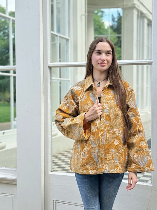 Velvet Open Jacket